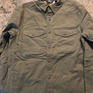 Lands end unisex small lightweight jacket/shirt